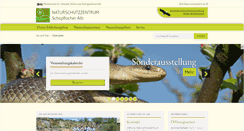 Desktop Screenshot of naturschutzzentrum-schopfloch.de